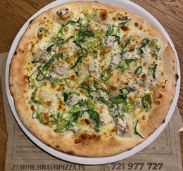 Bianca z porem Pizza